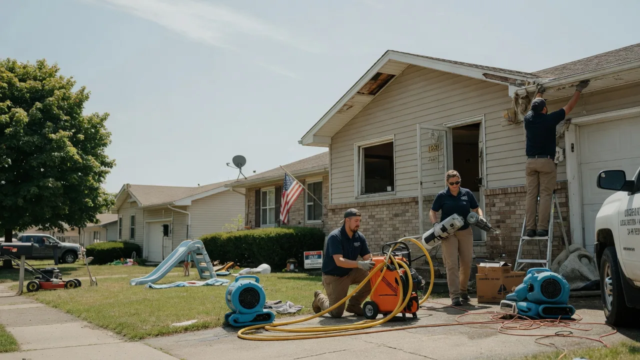Water Damage Restoration in Freeman Spur, IL near me
